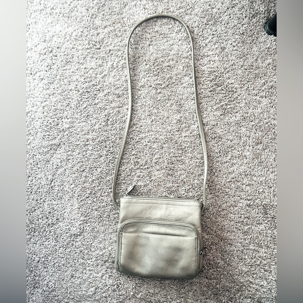 Silver Crossbody